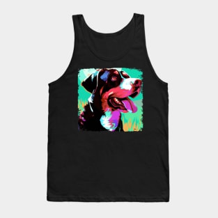 Greater Swiss Mountain Dog Pop Art - Dog Lover Gifts Tank Top